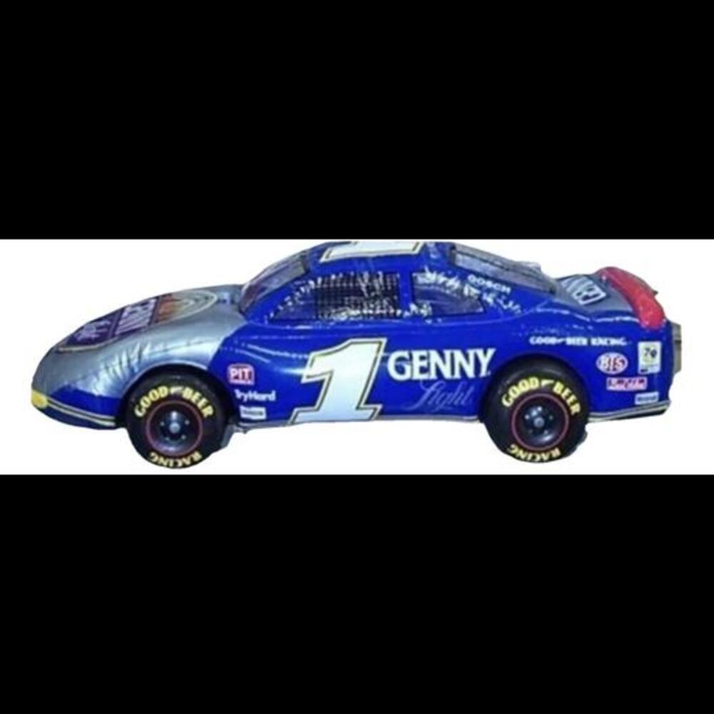 Vtg 1994 Genny Light Beer Inflatable Race Car #1 Bar Promo 24"×12" Unused & New​